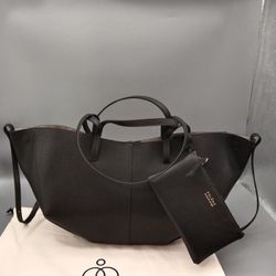 Polene Cyme Camel Tote Bag