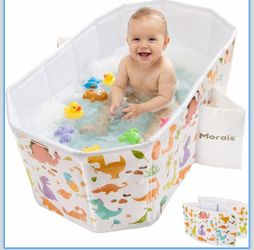 Foldable toddler bathtub