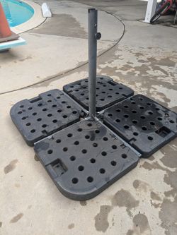 Umbrella Water Weight Stand