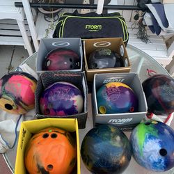 Bowling balls 15lbs