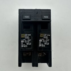 Square D 100 Amp 2 Pole Circuit Breaker