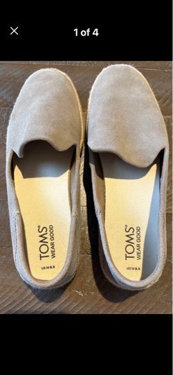 Toms Carolina Espadrilles Size 8.5