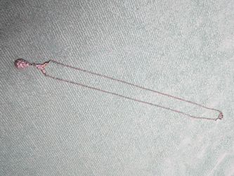 Pear-Shaped Dangle Necklace