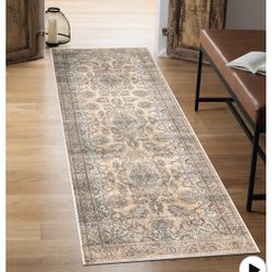 Keen Home Design Rug - Machine Washable Runner (2'6" x 12')