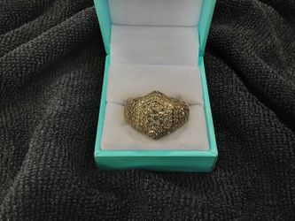 Men's Ring - Yellow Gold 10k (.417) 8.2 grams Size 10