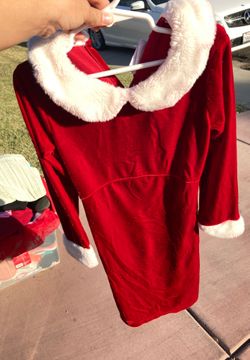 Girls Santa dress size 5