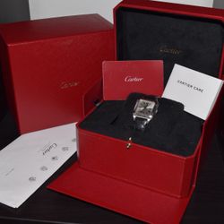 Cartier Santos-Dumont WSSA0023 – Full Set, Warranty Until 2031
