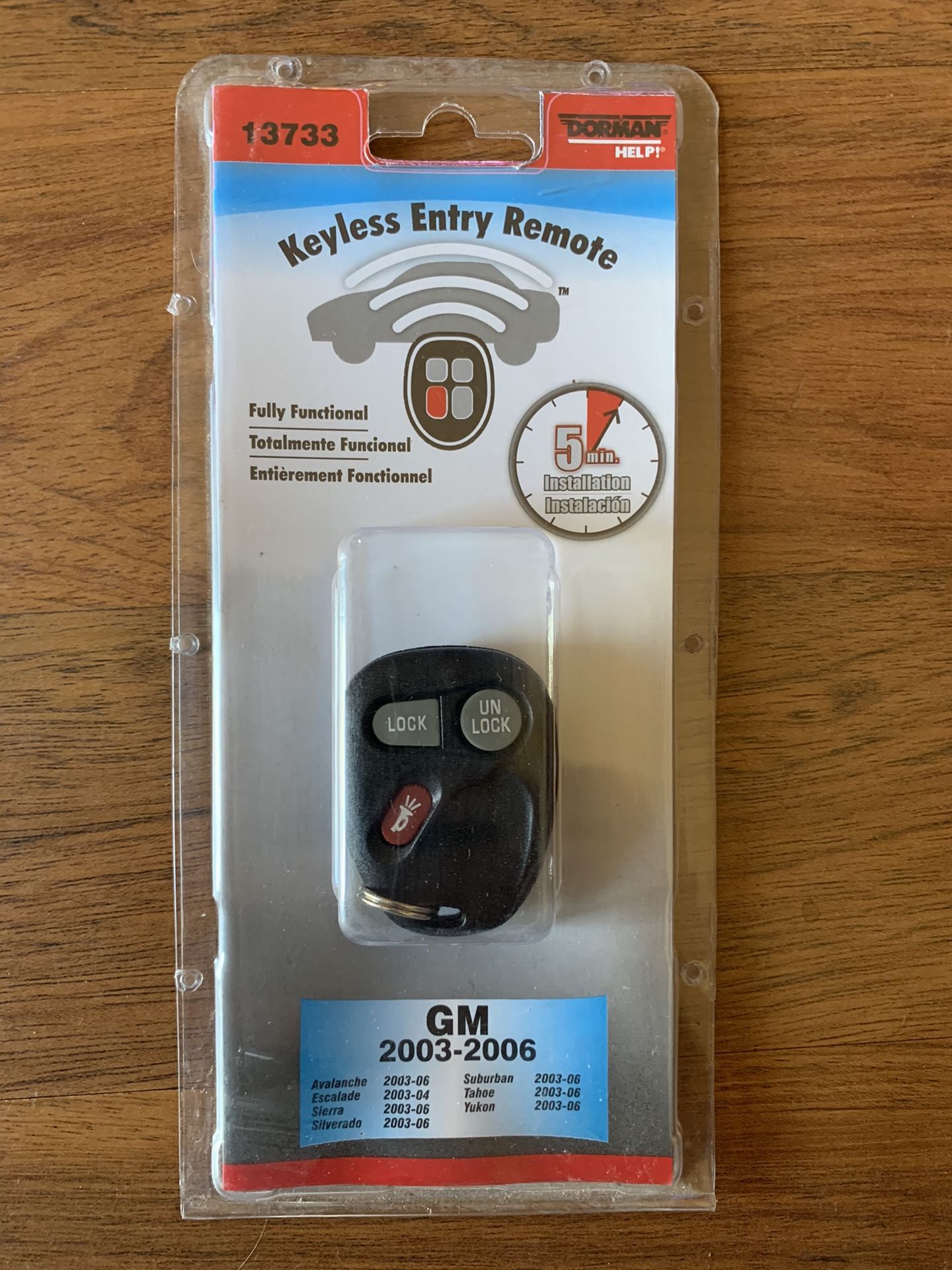 Keyless entry remote for GM 03-06