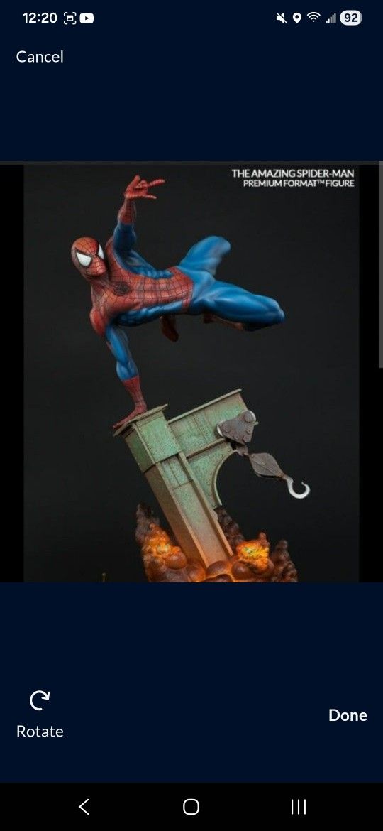Spiderman  Statue