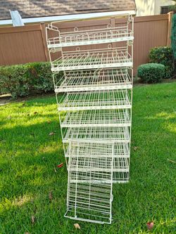 (10)Tiers 23Wx14Dx62H inch  Stackable Heavy Duty Rack