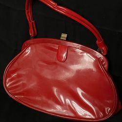 Vintage Garay Red Vinyl Purse Clutch for Sale in Green Ridge MO