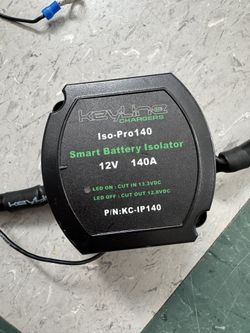 Smart Battery Isolator Keystone ISO-pro 140