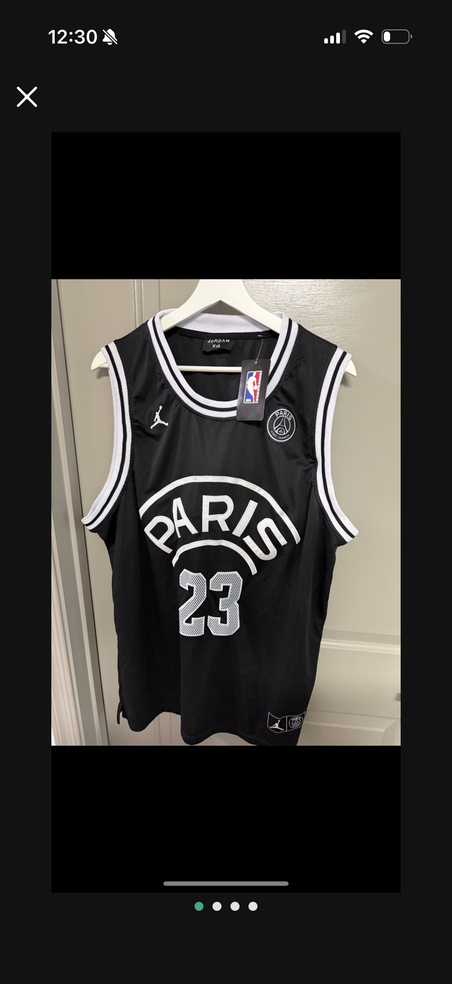 Authentic Jordan x PSG Jersey Brand New