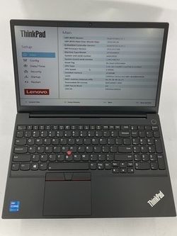 Lenovo Thinkpad e15 Quad core 16gb Win11