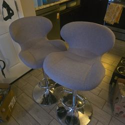 High Top Table Grey Chairs