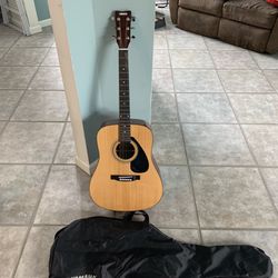 Yamaha FD01S Acoustic guitar With Gig Bag