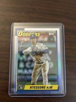 Dodgers Hyeseong Kim RC Baseball Card 