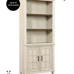 Dawnwood Door Bookcase Farmhouse Chic