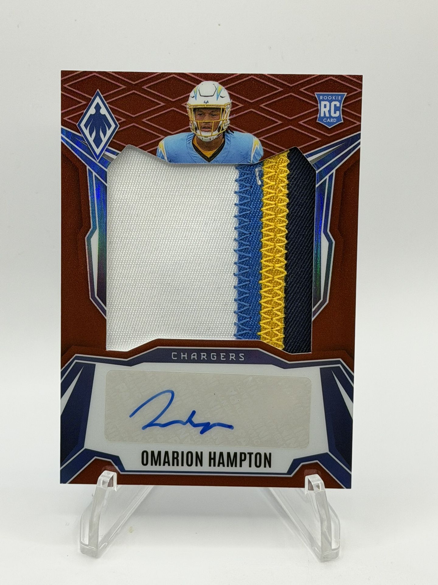 Omarion Hampton 4 Color Jumbo RPA Numbered /99