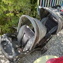 Double Stroller Sin N Stand