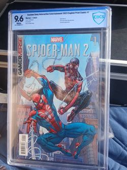 Spider-Man 2 Gamerverse #1 CBCS 9.6 Graded Comic