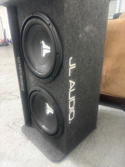 JL audio speakers 12