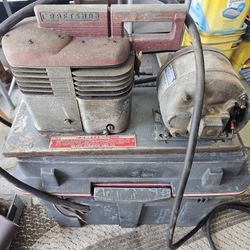 Antique Craftsman Painting Compressor 