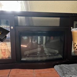 Mueble Para Televisión Con Calenton 