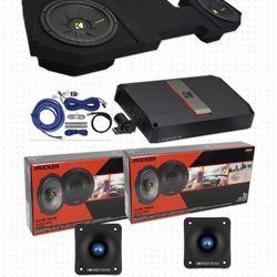 DODGE RAM 4 Doors Full Bass And Voice Package Installed