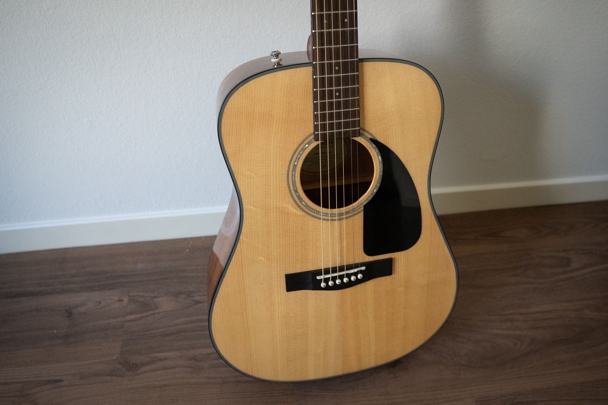 Acoustic Guitar with case and accessories
