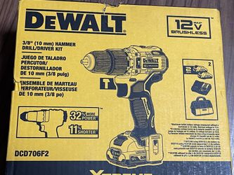 Dewalt 12V Brushless Drill 