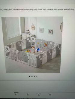 Baby Fence Play Area