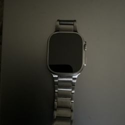 Apple Watch Ultra with charger