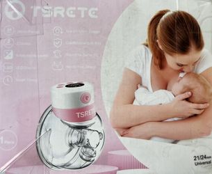 TSRETE - Bomba de leche portátil portátil eléctrica libera las manos de mamá.