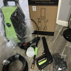 Electric Pressure Washer, 2.5 GPM Power Washer with 4 Quick Connect Nozzles