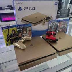 PLAYSTATION 4 SLIM GOLD LIMITED EDITION 1TB 