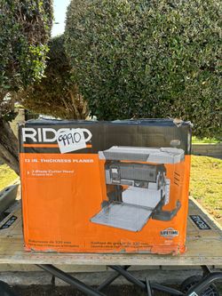 Ridgid planer