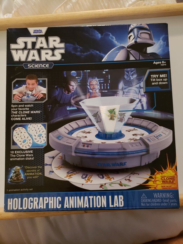 Star Wars Science Holographic Animation Lab By Uncle Mitton 2010