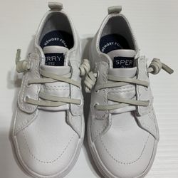 Girls Leather Sperry Sz: 6.5M $30 NEW w/out box