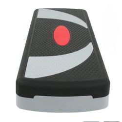 30" Adjustable Workout Aerobic Step Platform W/4 Risers 4" - 6"- 8", Exercise Stepper Non-Slip Surface