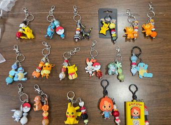 Pokemon keychains