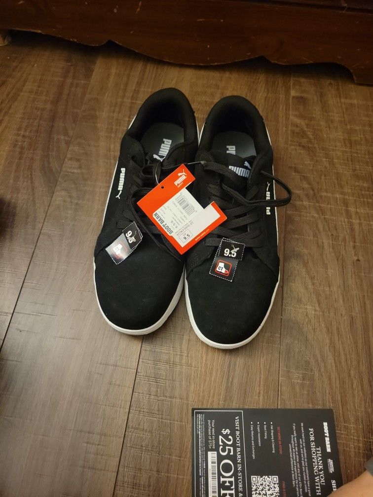 Puma Safety Shoes 100% Leather Composite Toe Cap
