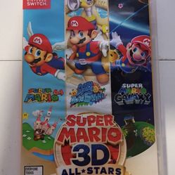 Super Mario All-Stars 3D Nintendo Switch 