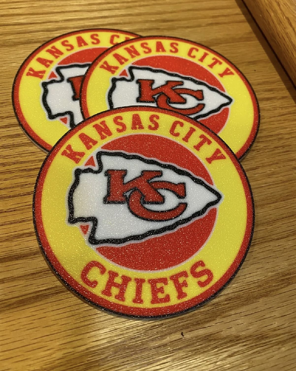 Kansas City chiefs Coasters