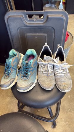 Adidas size  8 1/2  and Fila size 9 both for $10.