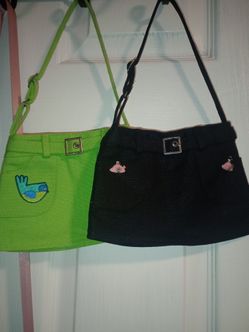 Mini handmade cloth purses