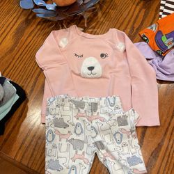 Girls Pant And Sweat Set