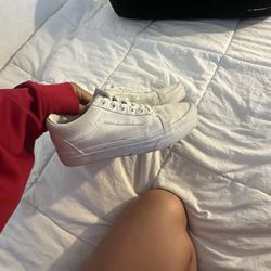 White Vans Size 6.5