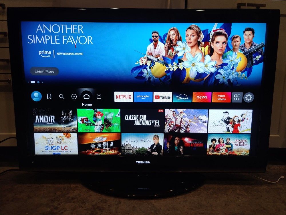 Toshiba 46" 1080p 120Hz "Smart" HDTV w/ Fire TV Stick 4K & Remotes (MSRP: $399)
