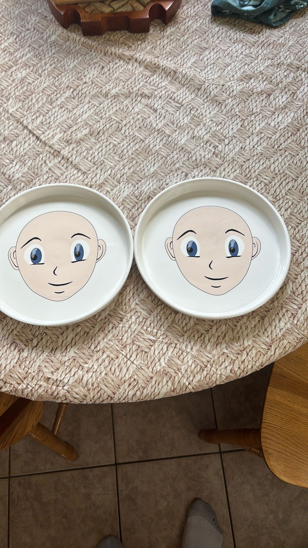Face Kids' Ceramic Dinner Plate